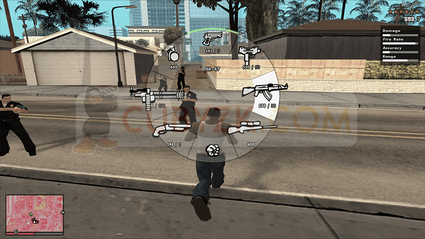 GTA 5 Hud by DK22Pac SA Visual Old Gen